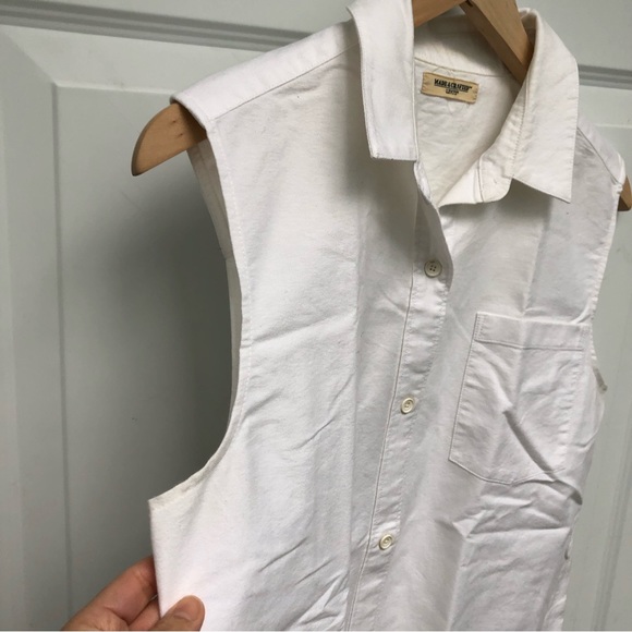 Levi’s Made and Crafted sleeveless button down - Picture 3 of 6